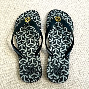 Tory Burch Size 10 Rubber Flip Flop